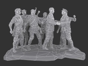red army pack 3D Model