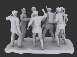 red army pack 3D Model