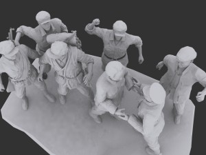 red army pack 3D Model