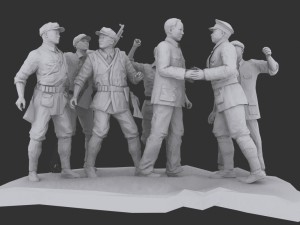 red army pack 3D Model