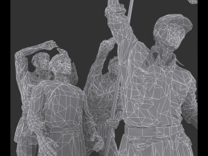 red army pack 3D Model