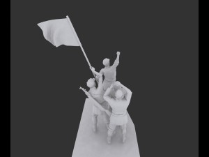 red army pack 3D Model