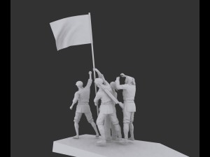 red army pack 3D Model