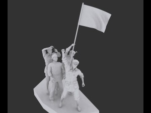 red army pack 3D Model