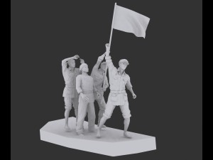 red army pack 3D Model