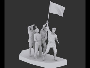 red army pack 3D Model