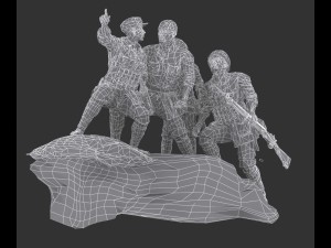 red army pack 3D Model