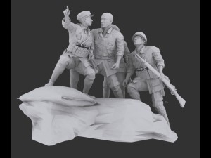 red army pack 3D Model
