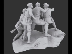 red army pack 3D Model