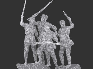 red army pack 3D Model