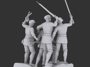 red army pack 3D Model