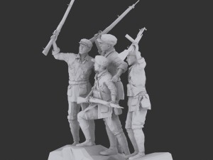 red army pack 3D Model