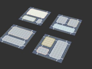 very practical street block road 3Dモデル