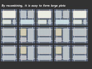 very practical street block road 3D Model