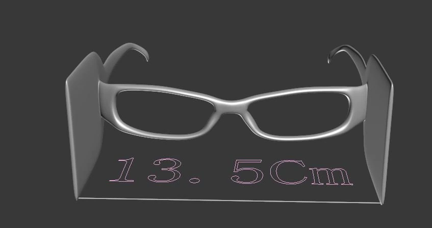 glasses block side light 3D Print Model .c4d .max .obj .3ds .fbx .stl .blend 