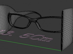 glasses block side light 3D 打印模型