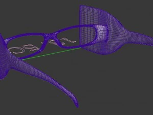 glasses block side light 3D Print Model
