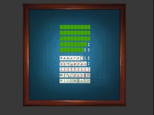 mahjong Modelo 3D
