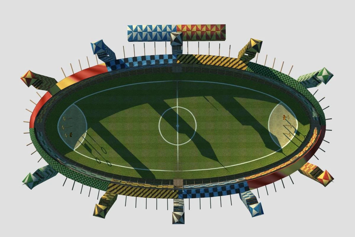 quidditch 3D Model .c4d .max .obj .3ds .fbx .stl .blend 