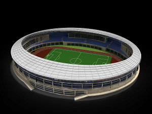 standard stadium 3D-Modell