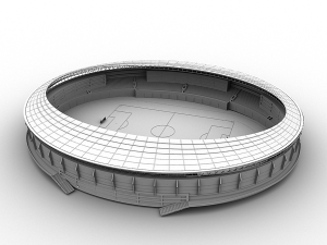 standard stadium 3D-Modell
