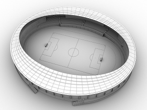 standard stadium 3D-Modell