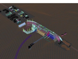 three gorges damsan xia dam 3D Model