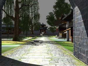 ancient chinese building Modelo 3D