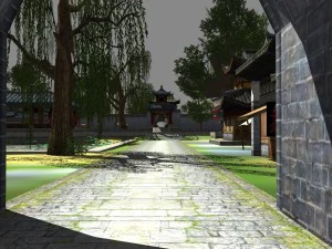 ancient chinese building 3D Model
