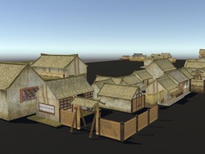 qing ming shang he tu 3Dモデル
