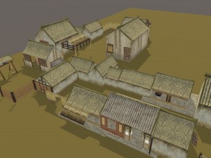 qing ming shang he tu 3Dモデル
