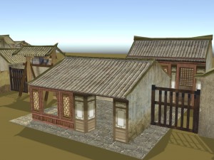 qing ming shang he tu 3Dモデル