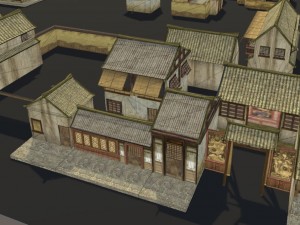 qing ming shang he tu 3Dモデル