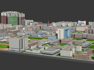 real city 3D Model