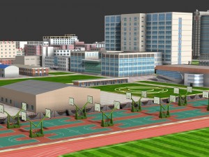 real city 3D मॉडल