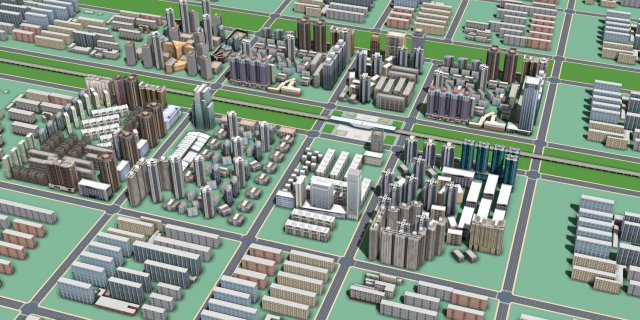 shu zhou railway station 3D 모델 .c4d .max .obj .3ds .fbx .stl .blend
