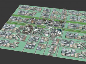 shu zhou railway station Model 3D