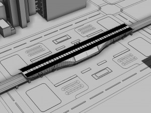 shu zhou railway station Model 3D