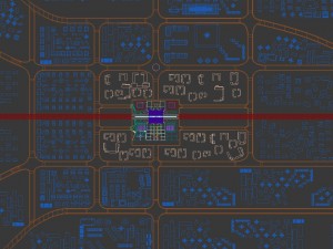 railway station 3D Model