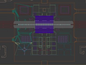 railway station 3D Model