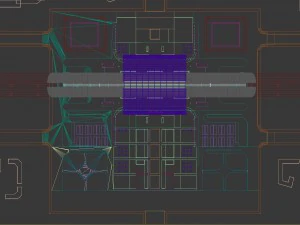 railway station 3D Model