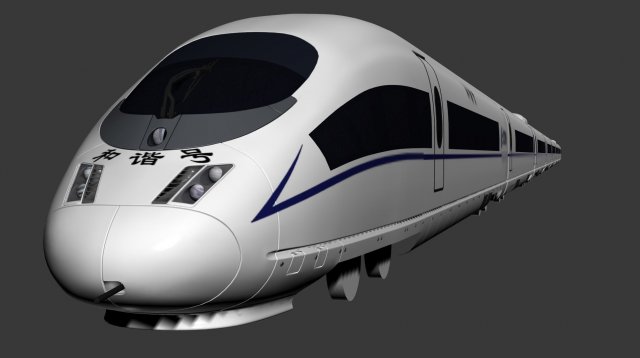 high rail 3D Model .c4d .max .obj .3ds .fbx .stl .blend 