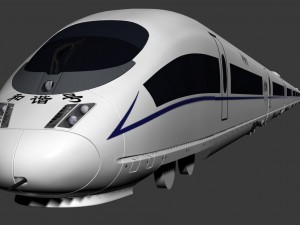 high rail 3D Model