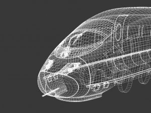 trilho alto Modelo 3D