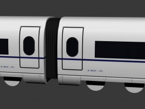 high rail 3D Model