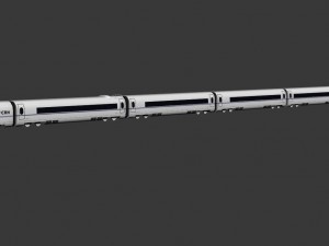 high rail 3D Model