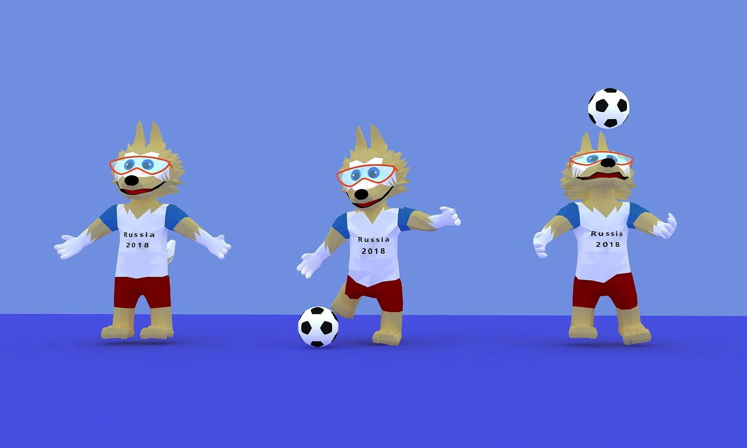 zabivaka 3D Model .c4d .max .obj .3ds .fbx .stl .blend 