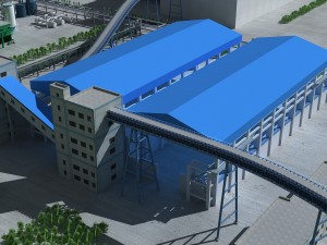 refinery Modello 3D