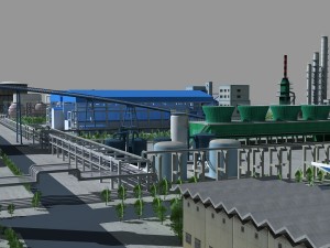 refinery Modello 3D