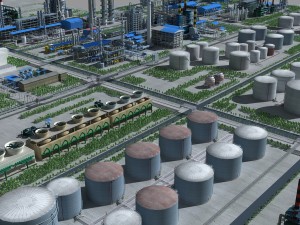 refinery Modello 3D